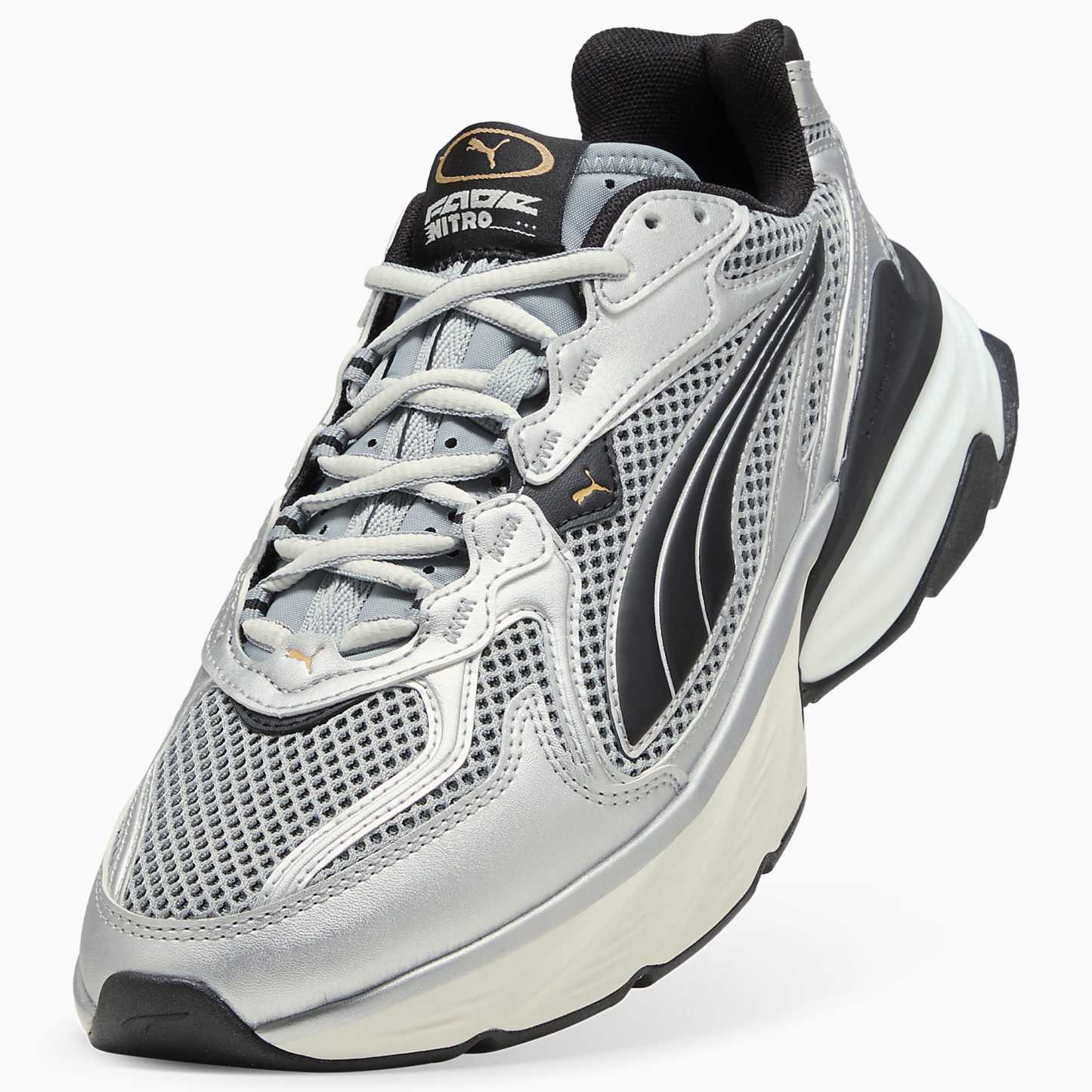 PUMA Fade UNISEX Ayakkabı - PUMA Silver-Cool Mid Gray-PUMA Black - 406203_04 - Görsel 8