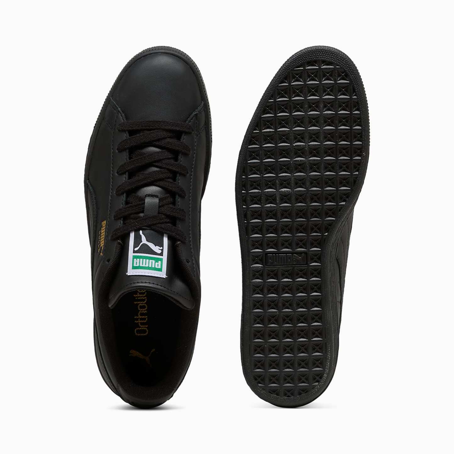 Suede UNISEX Ayakkabı - PUMA Black-Archive Green - 408467_02 - Görsel 6