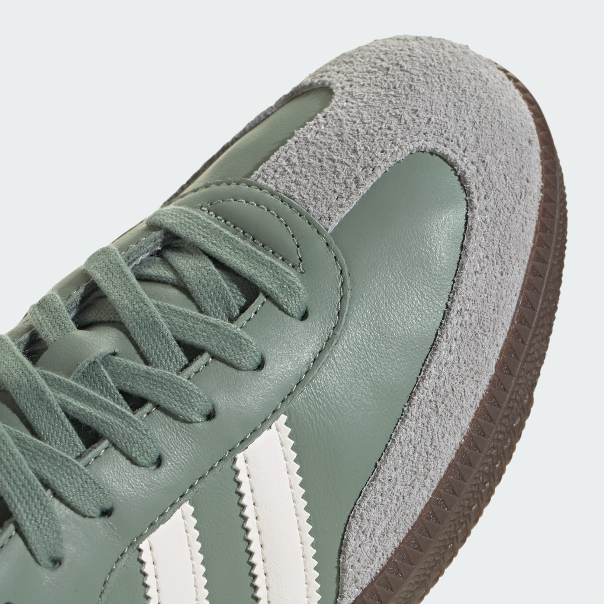 Samba OG Shoes - Silver Green / Chalk White / Gum - JI1866 - Görsel 9