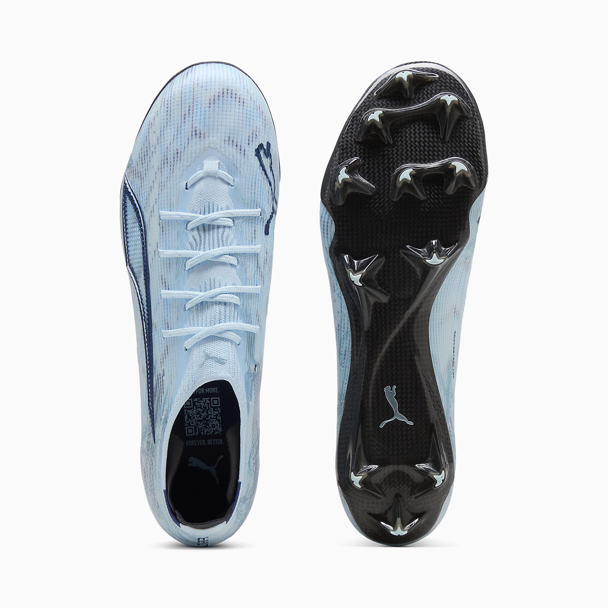 ULTRA 6 CARBON FG UNISEX Krampon - Icy Blue-PUMA White-Blue Jewel - 108685_03 - Görsel 4