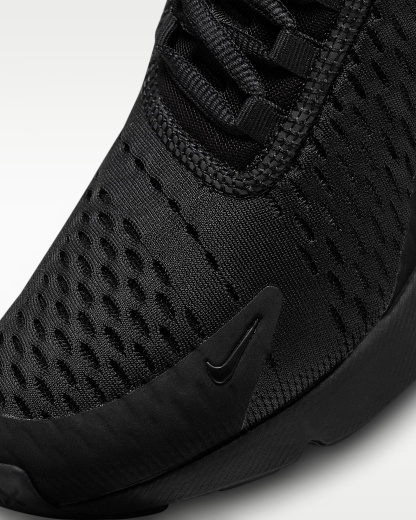 Nike Air Max 270 Kadın Ayakkabısı - Siyah/Siyah/Siyah