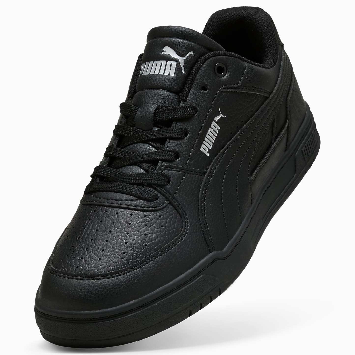 PUMA Caven UNISEX Ayakkabı - Puma Black-Puma Silver-Puma White - 409170_02 - Görsel 6