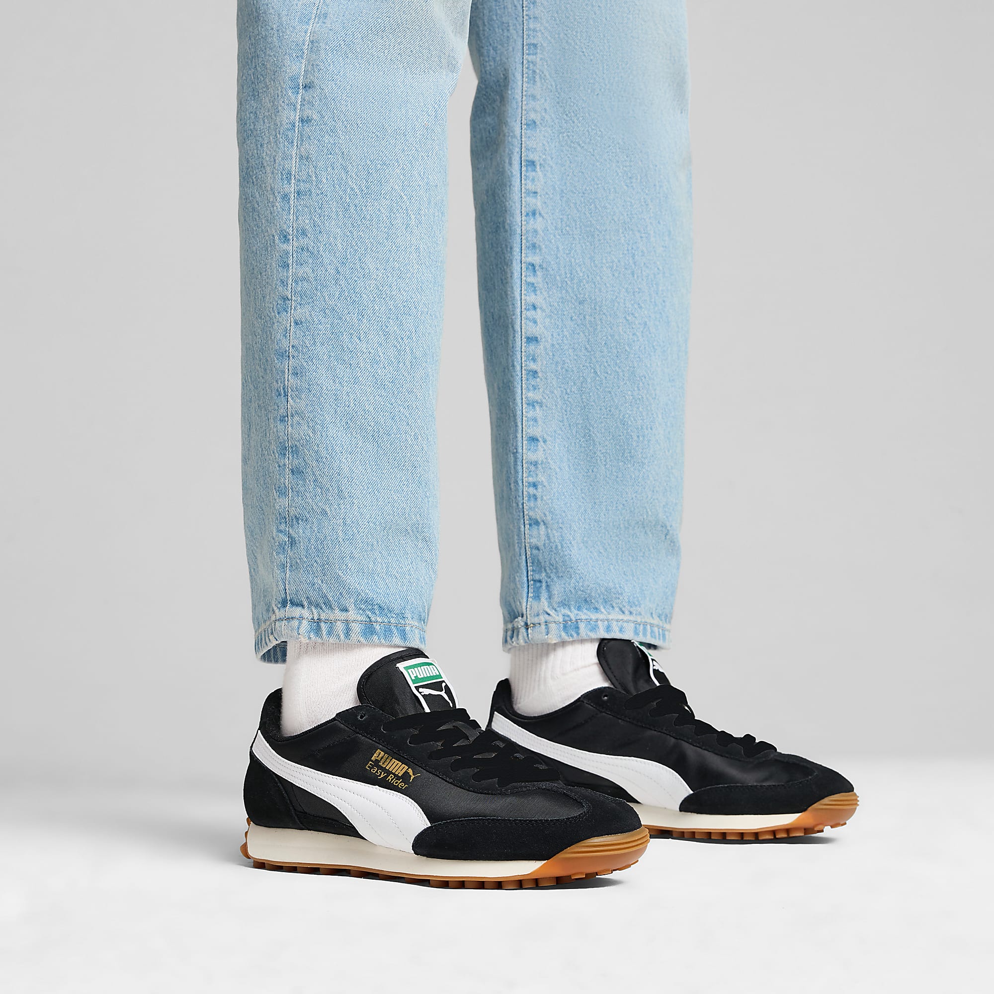 EASY RIDER VINTAGE Ayakkabı - Puma Black-Puma White - 399028_10 - Görsel 2