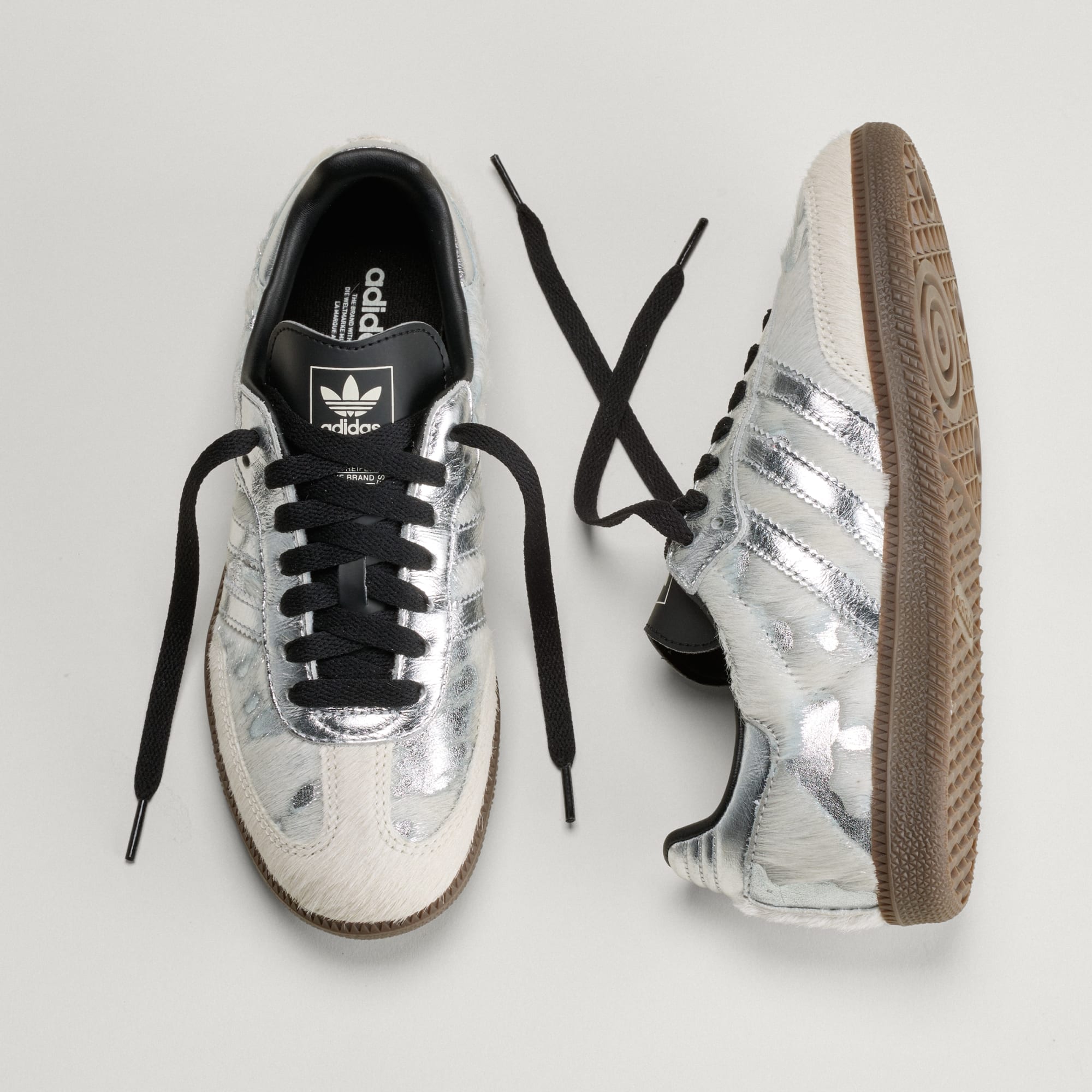 SAMBA OG AYAKKABI - Cream White / Silver Metallic / Core Black - KJ2314 - Görsel 4