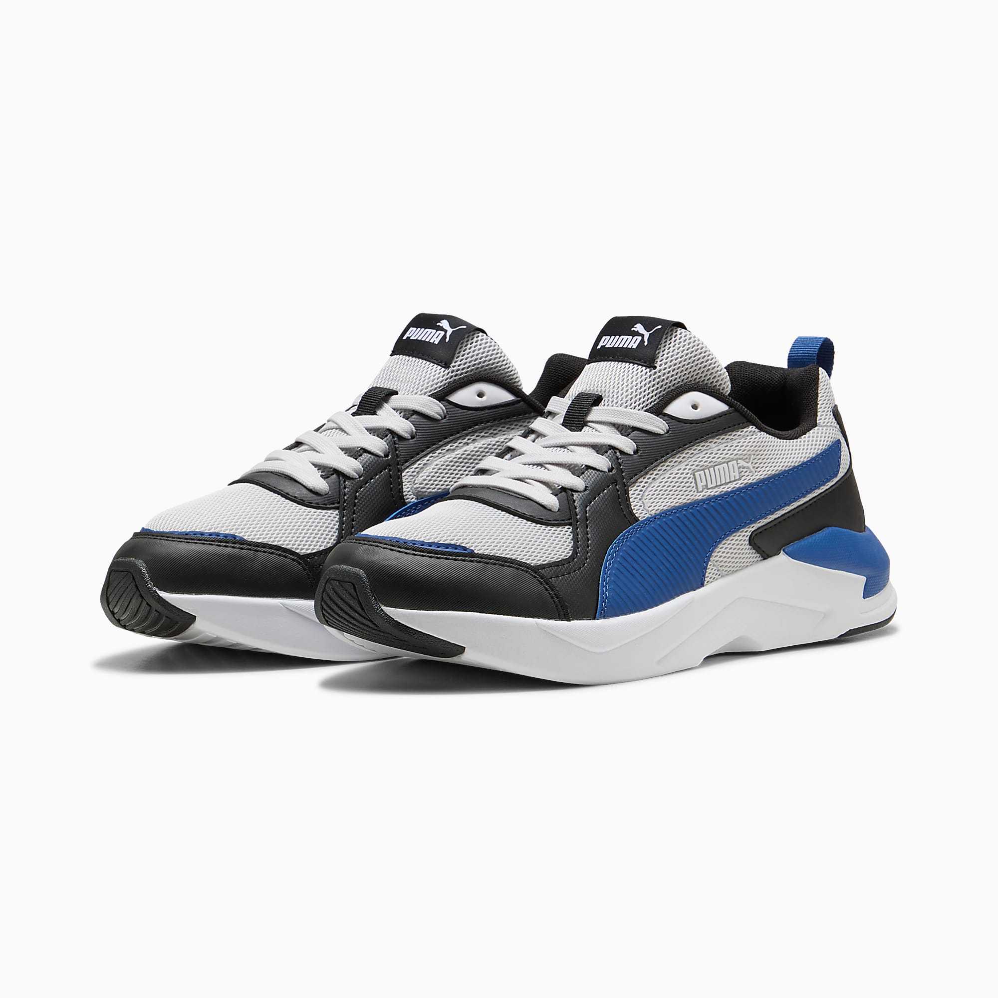 X-Ray 4 LIGHT UNISEX Ayakkabı - Glacial Gray-Clyde Royal-PUMA Black - 407361_05 - Görsel 2