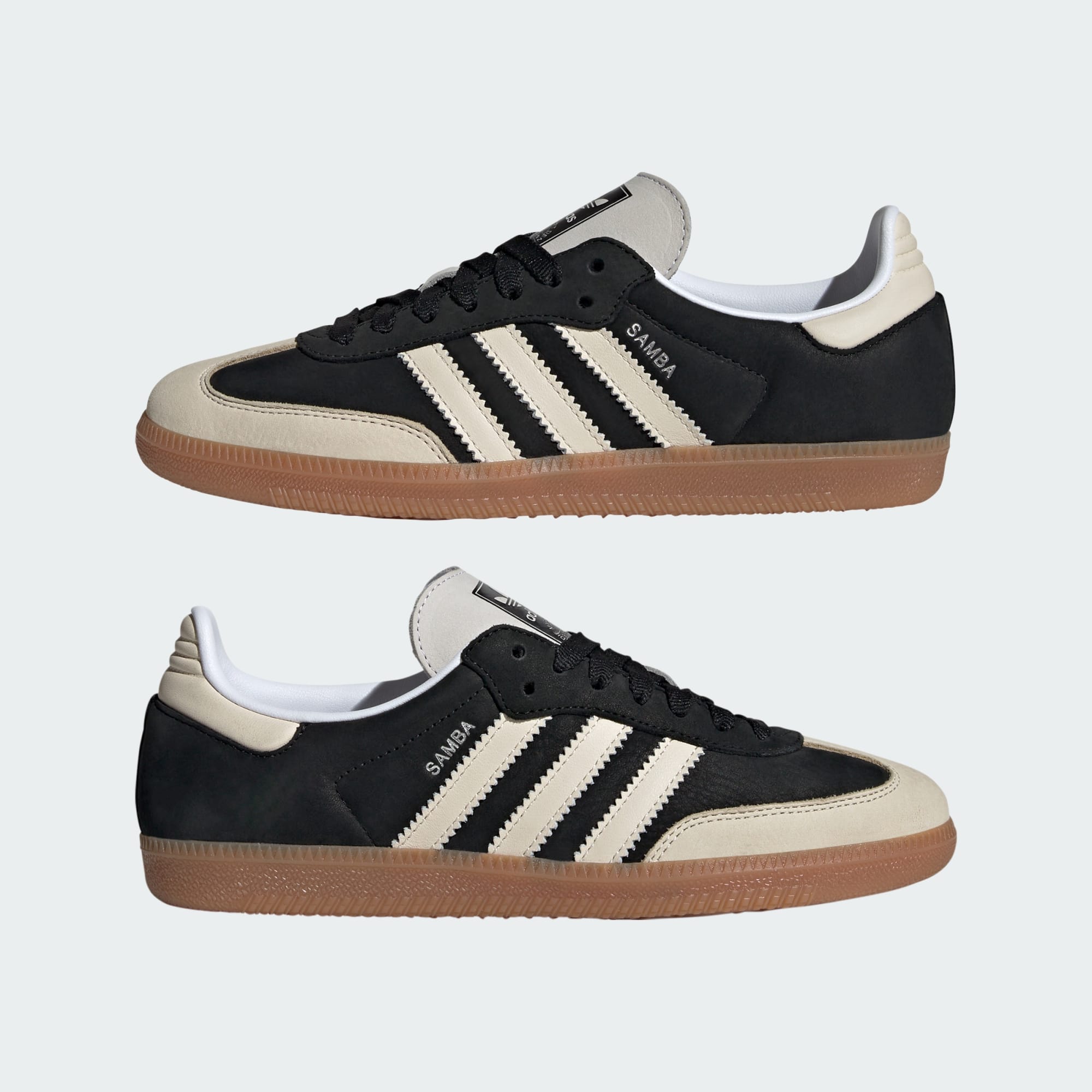 SAMBA OG W - Core Black / Wonder White / Silver Metallic - IE5836 - Görsel 7