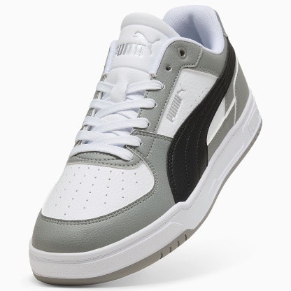 PUMA Caven UNISEX Ayakkabı - PUMA White-PUMA Black-Gray Echo - 409170_10 - Görsel 6