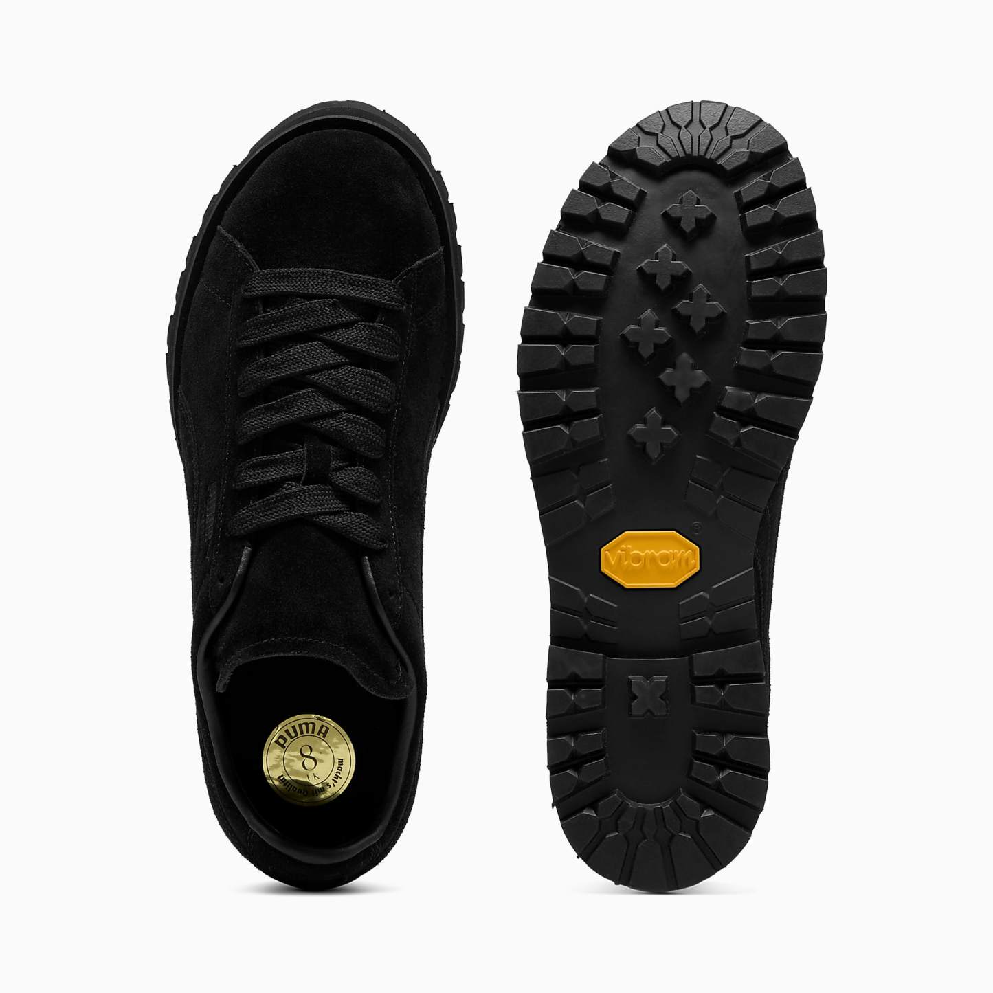 SUEDE VIBRAM® UNISEX Ayakkabı - Puma Black - 406920_04 - Görsel 6
