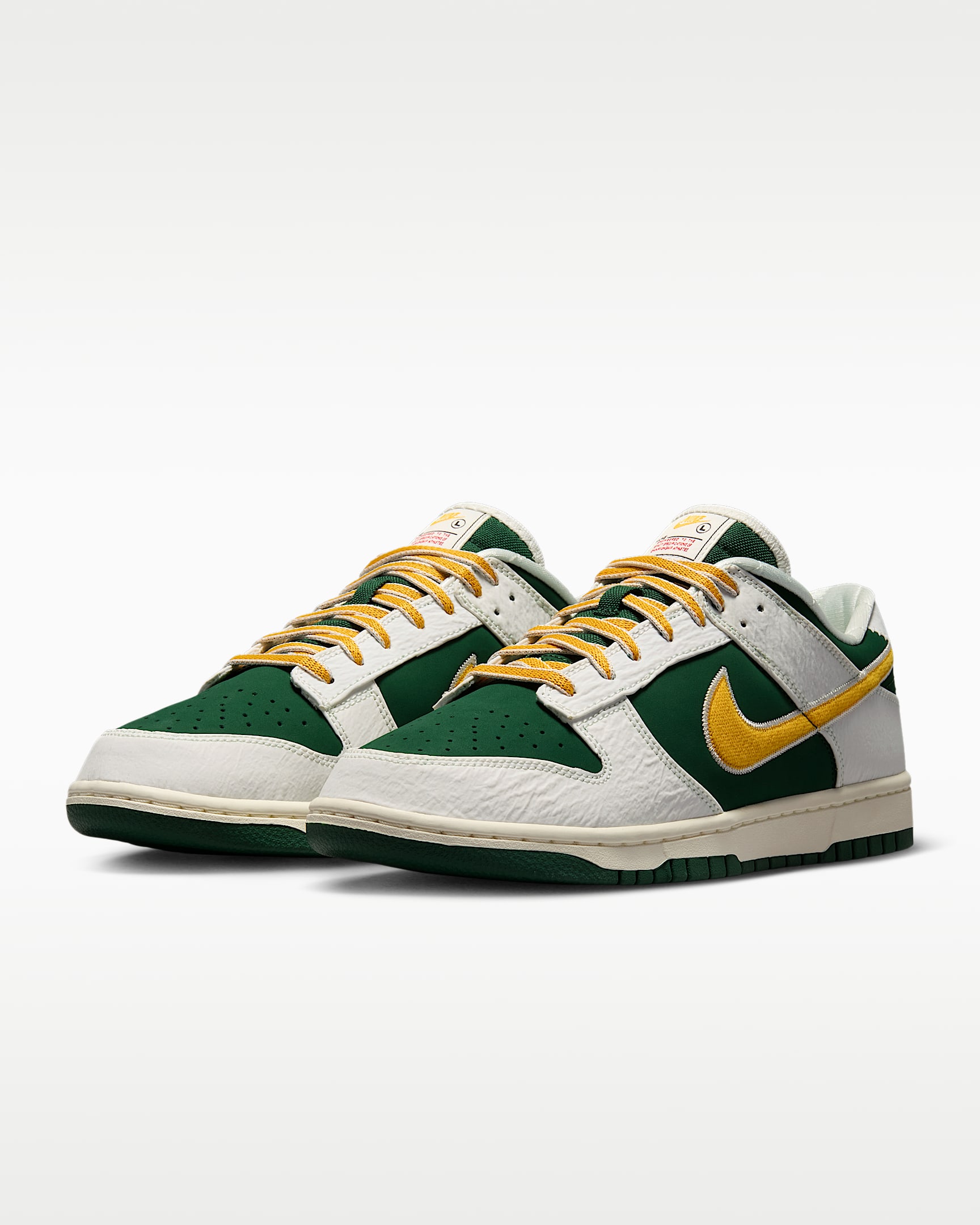 Nike Dunk Low Retro Erkek Ayakkabısı - Sail/Fir/University Red/University Gold