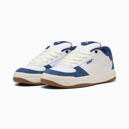 Park LIFESTYLE II UNISEX Ayakkabı - PUMA White-Warm White-Persian Blue - 407156_06 - Görsel 2