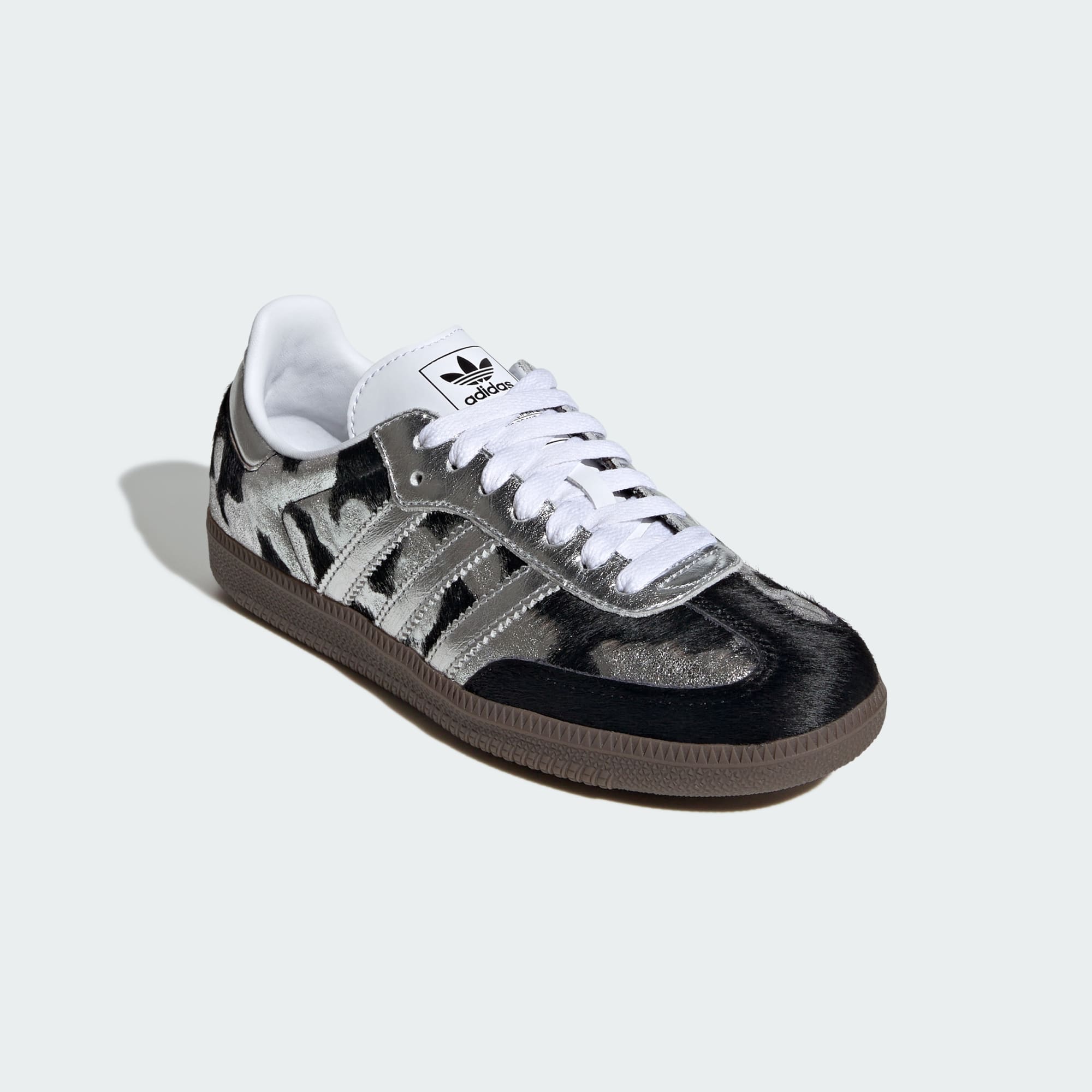 SAMBA OG AYAKKABI - Core Black / Silver Metallic / Cloud White - KJ2313 - Görsel 4