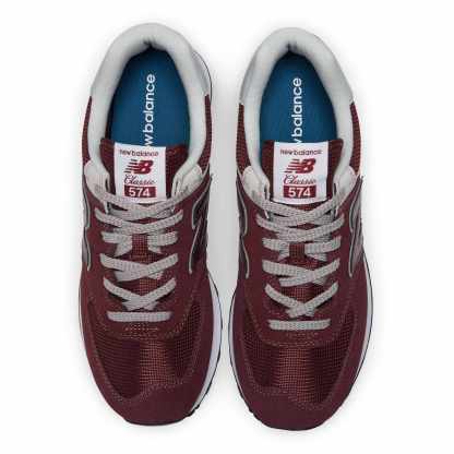 New Balance 574 Bordo Unisex Ayakkabı ML574EVM - Bordo