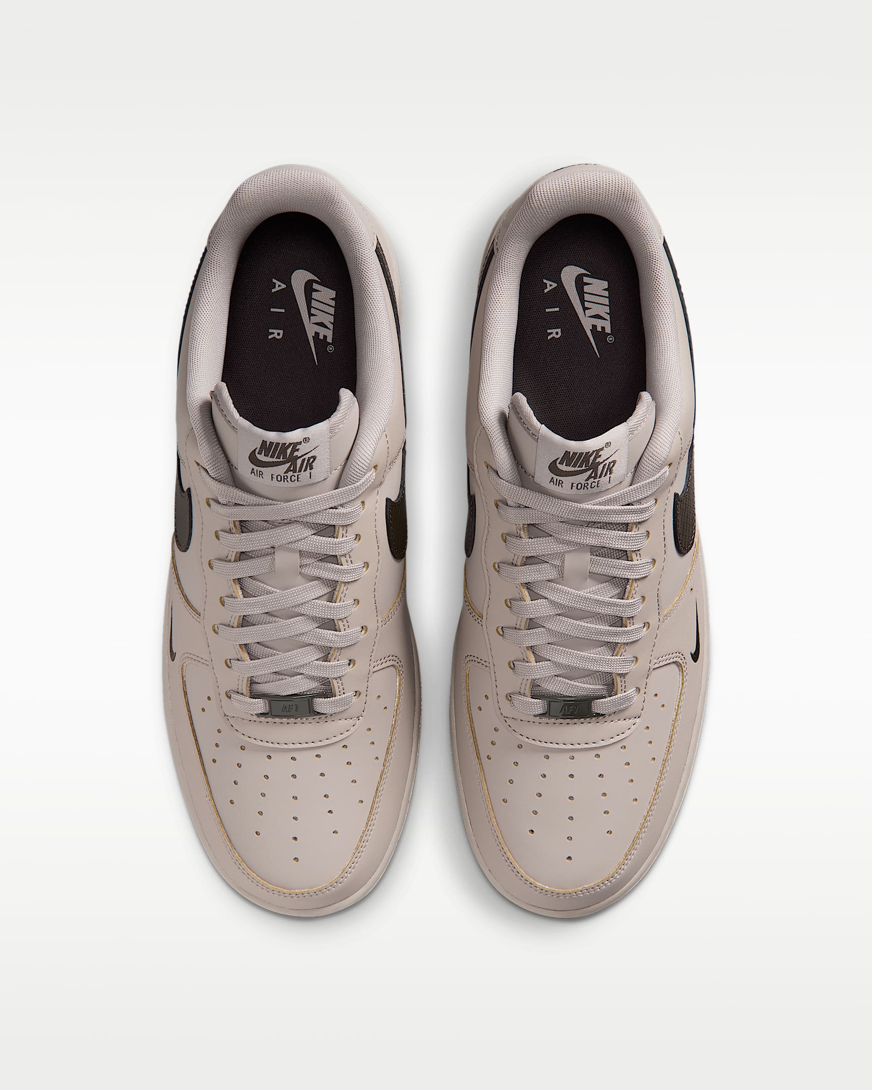 Nike Air Force 1 '07 Erkek Ayakkabısı - College Grey/Newsprint