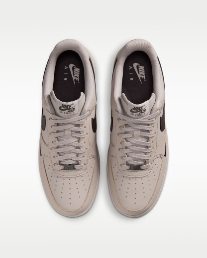 Nike Air Force 1 '07 Erkek Ayakkabısı - College Grey/Newsprint