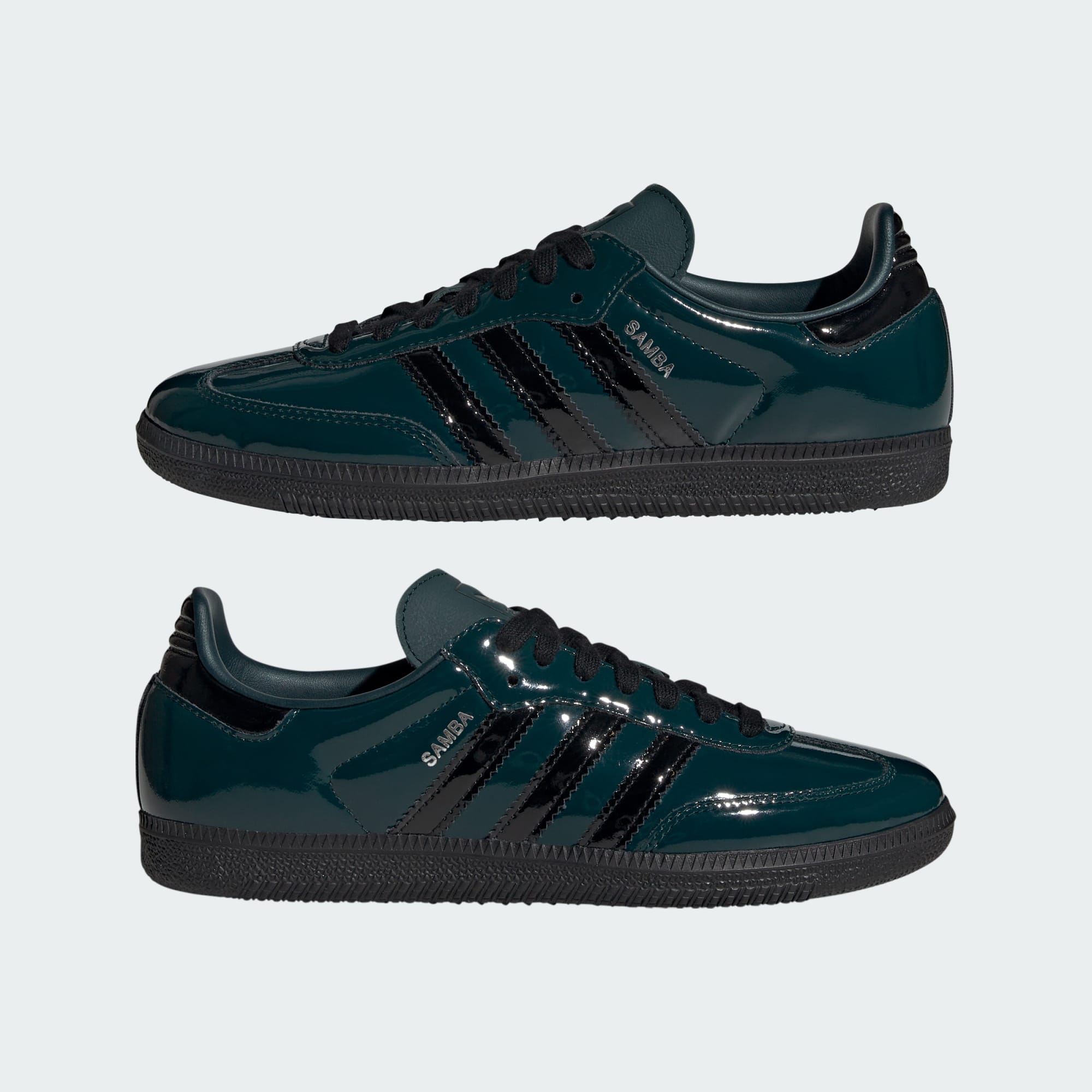 Samba OG Ayakkabı - Aurora Ivy / Core Black / Silver Metallic - JR8750 - Görsel 7