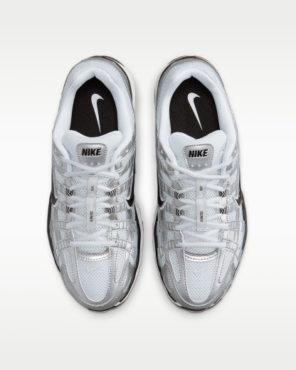 Nike P-6000 Ayakkabı - Beyaz/Metallic Silver/Pure Platinum/Siyah
