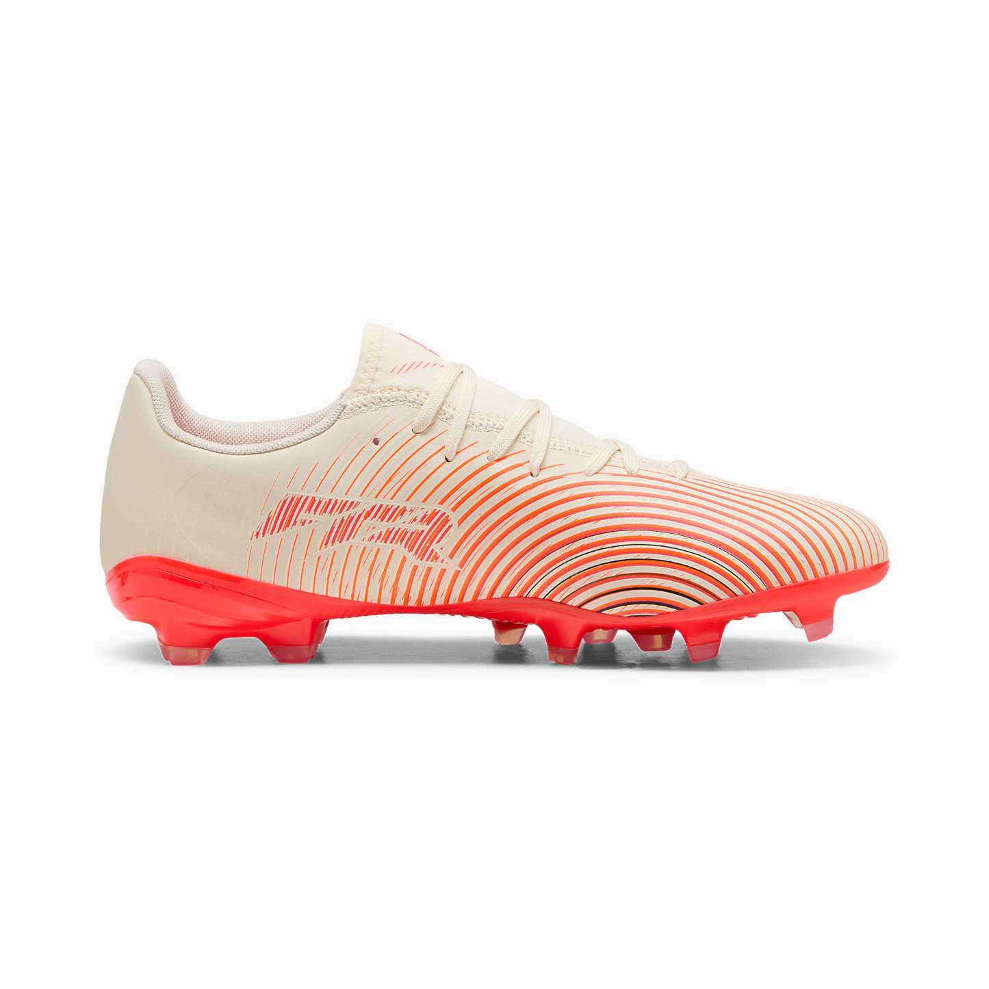 FUTURE 9 PLAY FG/AG UNISEX Krampon - Sugared Almond-PUMA White-Ultra Red-PUMA Black - 109170_01 - Görsel 5