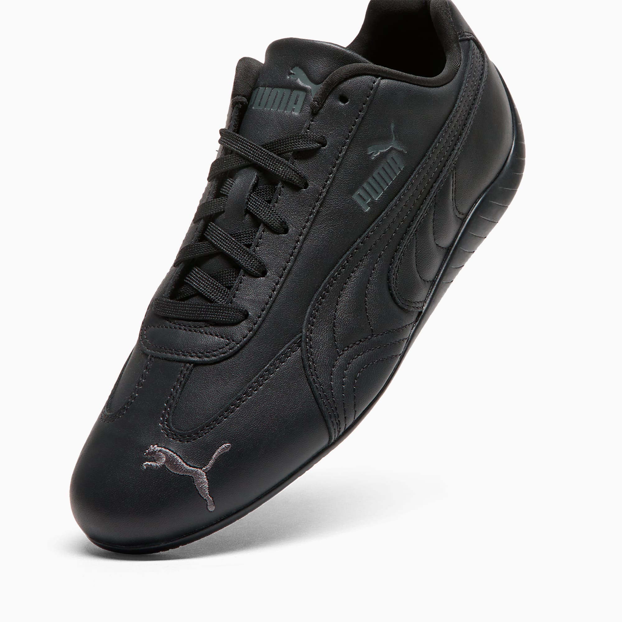 Speedcat UNISEX Deri Ayakkabı - PUMA Black-Shadow Gray - 405449_01 - Görsel 8