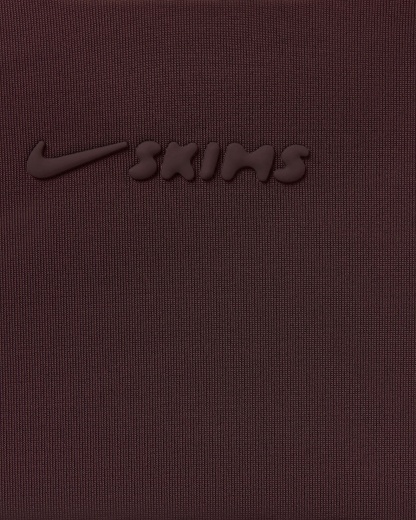 NikeSKIMS Satin Shine Yüksek Belli Dikişsiz 66 cm Kadın Taytı - NSKM Phoenix/NSKM Phoenix