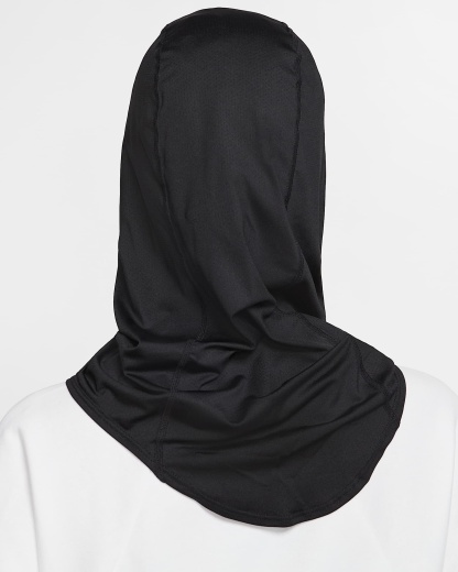 Nike Pro Hijab 2.0 - Siyah/Beyaz