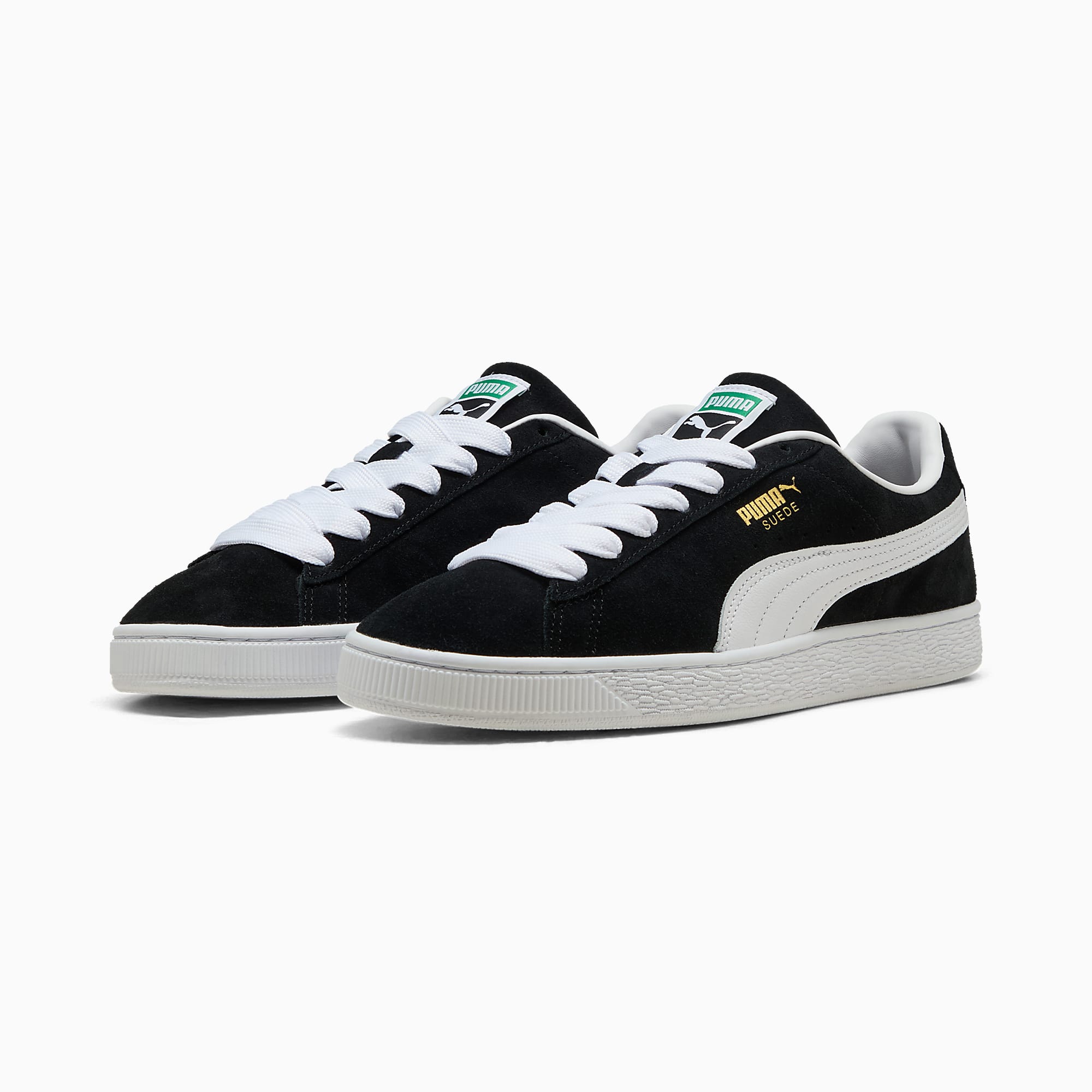 Suede CLASSIC UNISEX Ayakkabı - Puma Black-Puma White - 399781_01 - Görsel 4