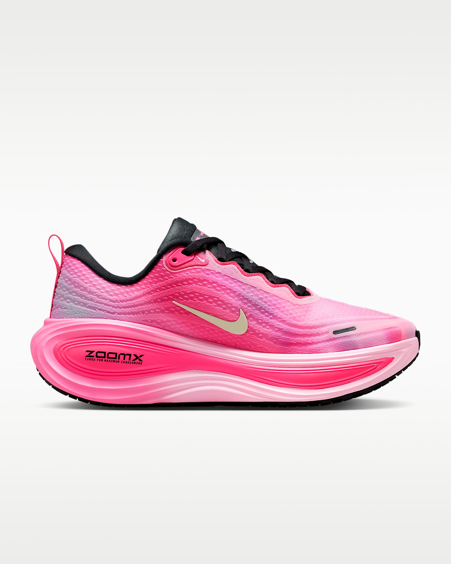 Nike Vomero Plus Kadın Yol Koşu Ayakkabısı - Pearl Pink/Pink Glow/Hyper Pink/Summit White
