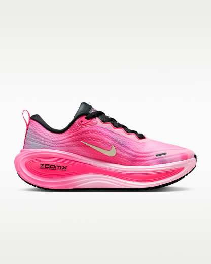 Nike Vomero Plus Kadın Yol Koşu Ayakkabısı - Pearl Pink/Pink Glow/Hyper Pink/Summit White