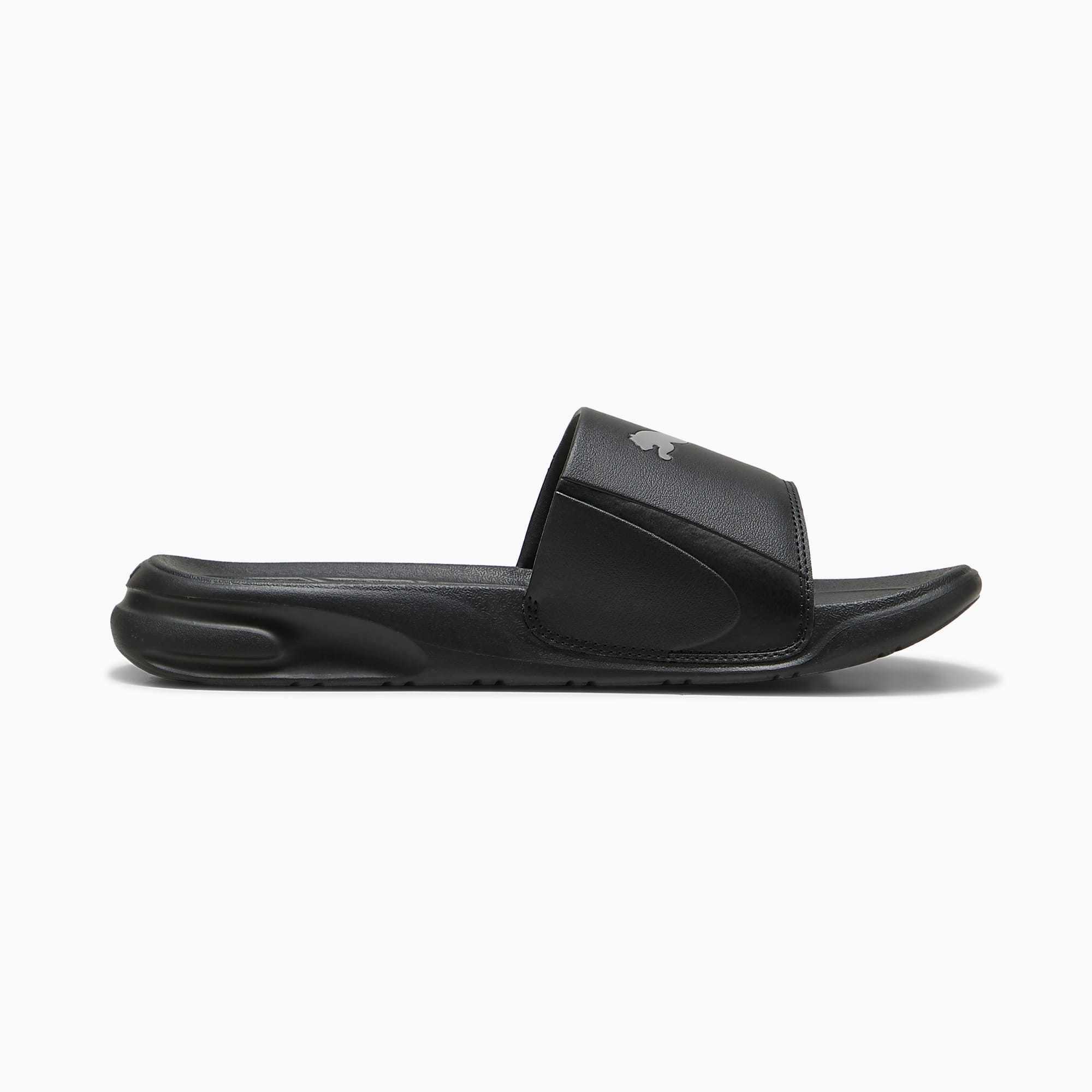 SOFTRIDE Teamcat UNISEX Terlik - PUMA Black-Cast Iron - 402875_01 - Görsel 5