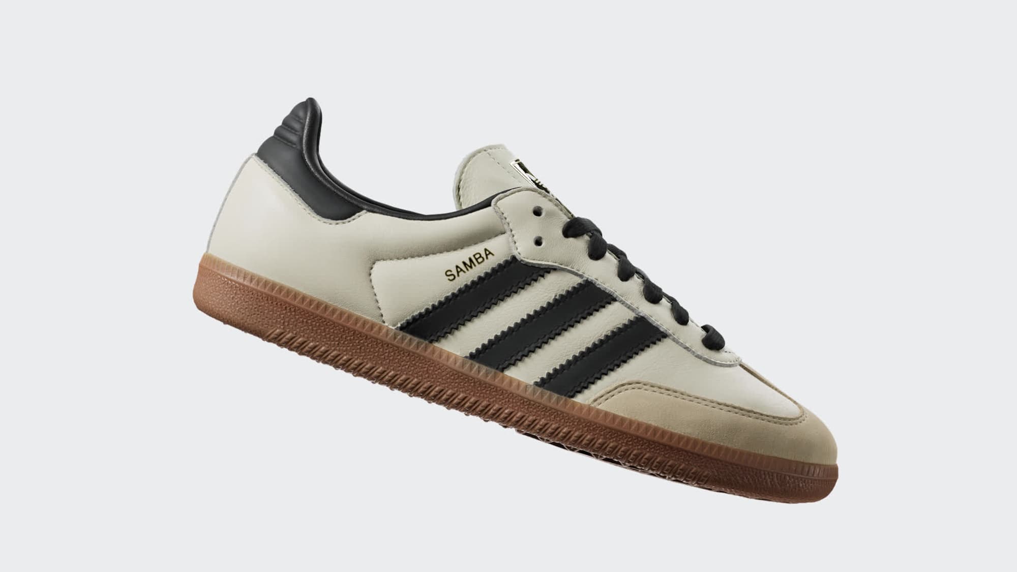 Samba OG Ayakkabı - Cream White / Core Black / Sand Strata - ID0478 - Görsel 10