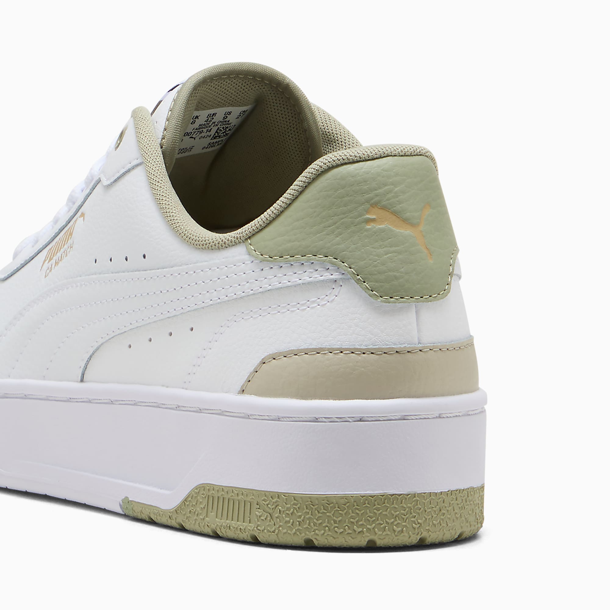 CA Match Ayakkabı - PUMA White-Lux Army - 400779_14 - Görsel 3