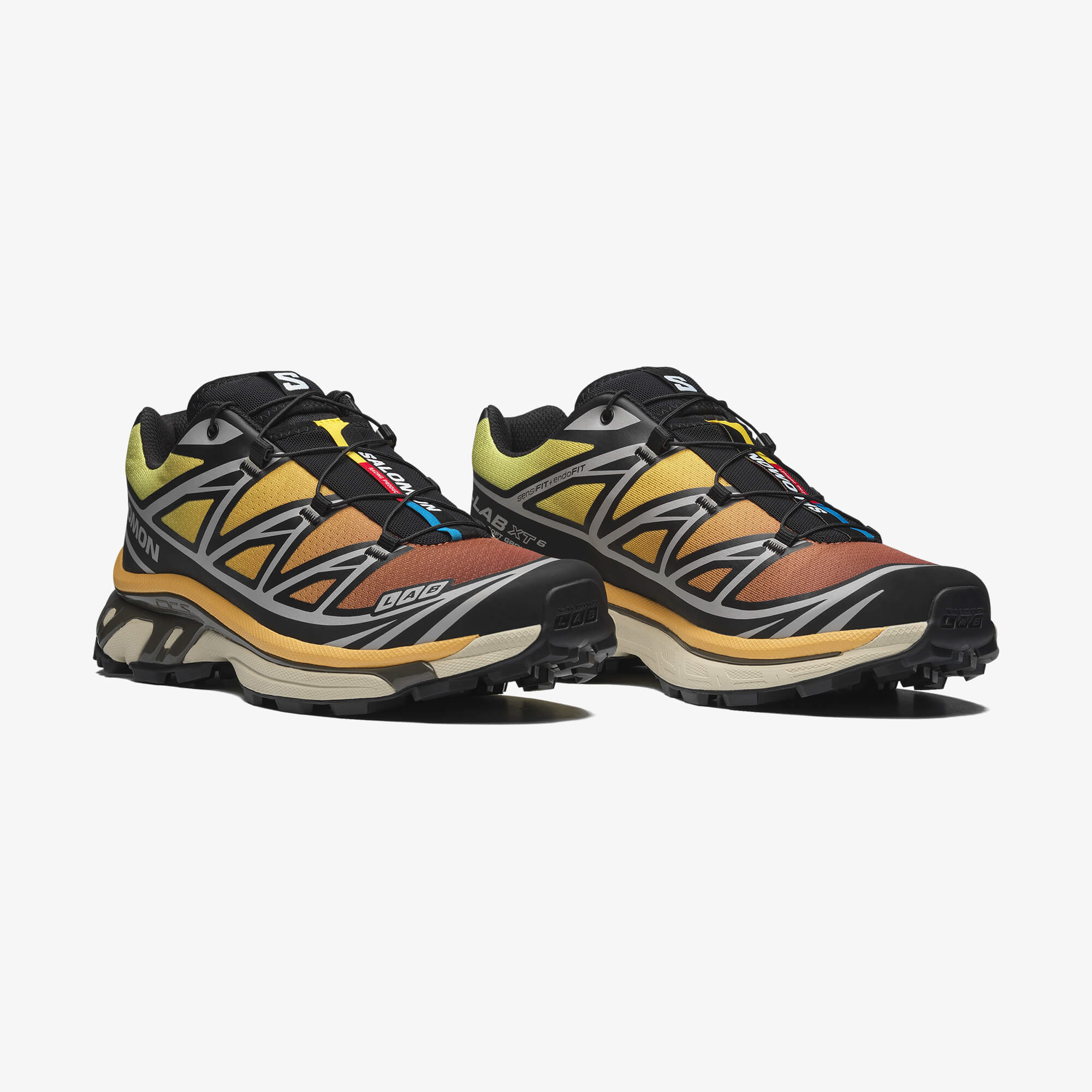 Salomon XT-6 Unisex Sneaker White L49212200 - Black [L49154400] - L49154400 - image 3