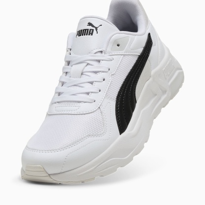 TRINITY 2 UNISEX Ayakkabı - PUMA White-PUMA Black-Feather Gray - 400231_01 - Görsel 6