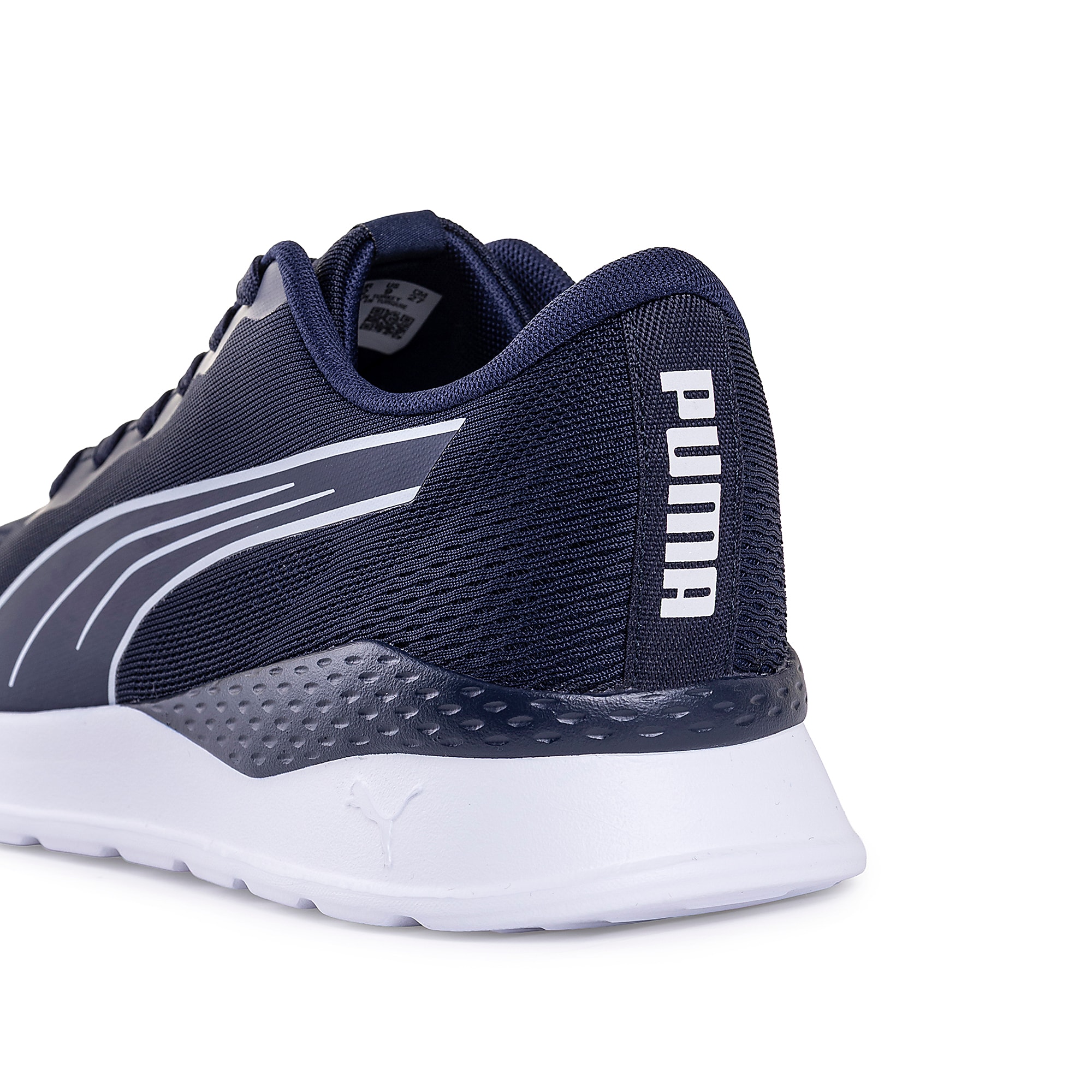 LITE Runner UNISEX Ayakkabı - PUMA Navy-PUMA White - 408533_04 - Görsel 3