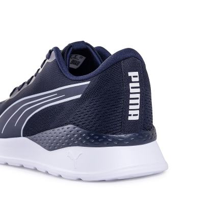 LITE Runner UNISEX Ayakkabı - PUMA Navy-PUMA White - 408533_04 - Görsel 3