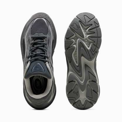 RS Surge HAIRY Suede UNISEX Ayakkabı - Strong Gray-Cool Dark Gray - 404327_05 - Görsel 4