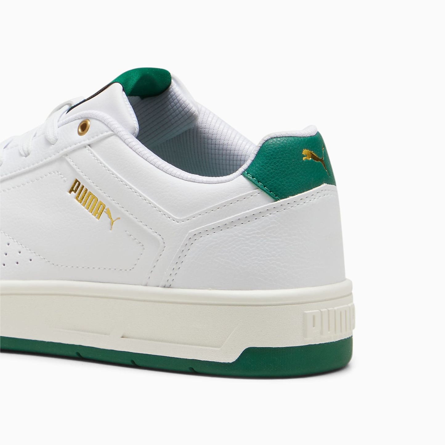 Court CLASSIC Ayakkabı - PUMA White-Vine-PUMA Gold - 395018_03 - Görsel 3