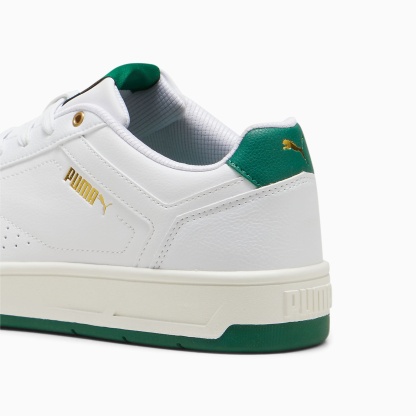 Court CLASSIC Ayakkabı - PUMA White-Vine-PUMA Gold - 395018_03 - Görsel 3