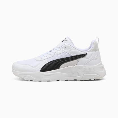 TRINITY 2 UNISEX Ayakkabı - PUMA White-PUMA Black-Feather Gray - 400231_01 - Görsel 1