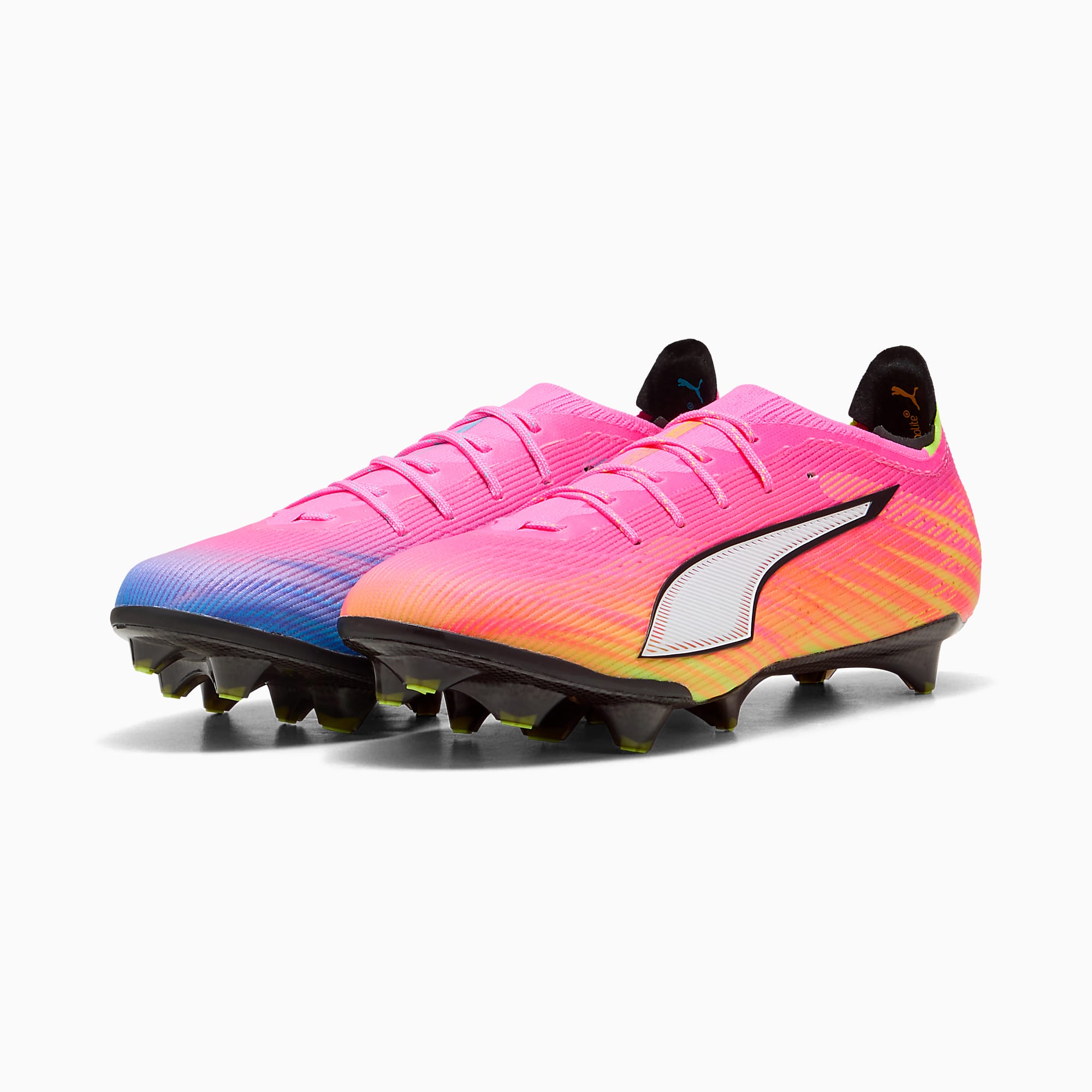 ULTRA 6 CARBON FG UNISEX Krampon - Poison Pink-PUMA White-Sun Stream-Bright Aqua-PUMA Black - 108685_05 - Görsel 1