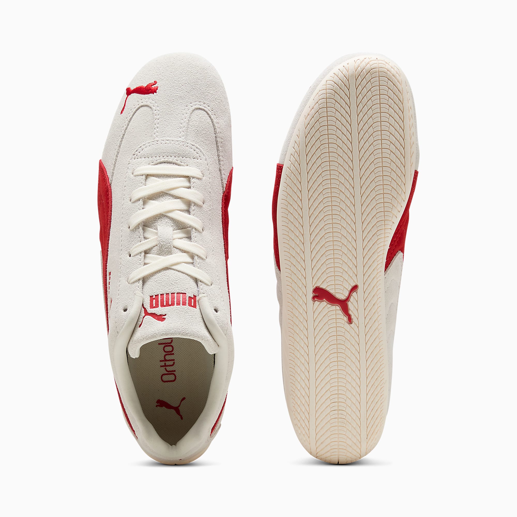 Speedcat OG UNISEX Ayakkabı - Vapor Gray-For All Time Red - 398846_49 - Görsel 6
