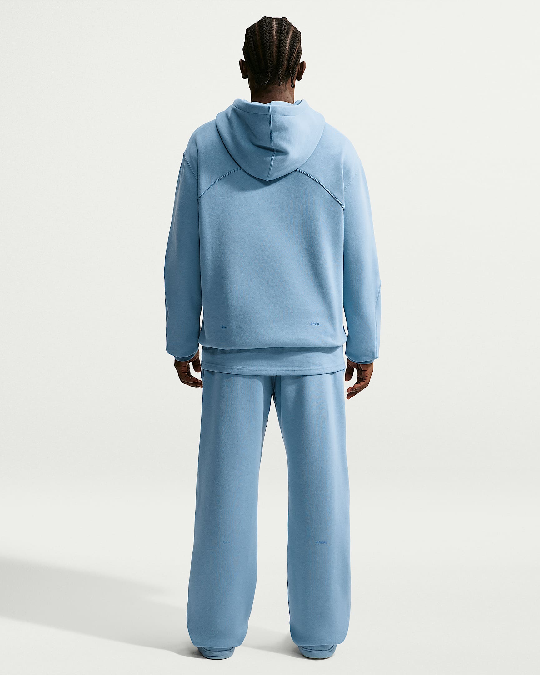 NOCTA NOCTA Fleece CS Açık Paçalı Eşofman Altı - Work Blue/Polar