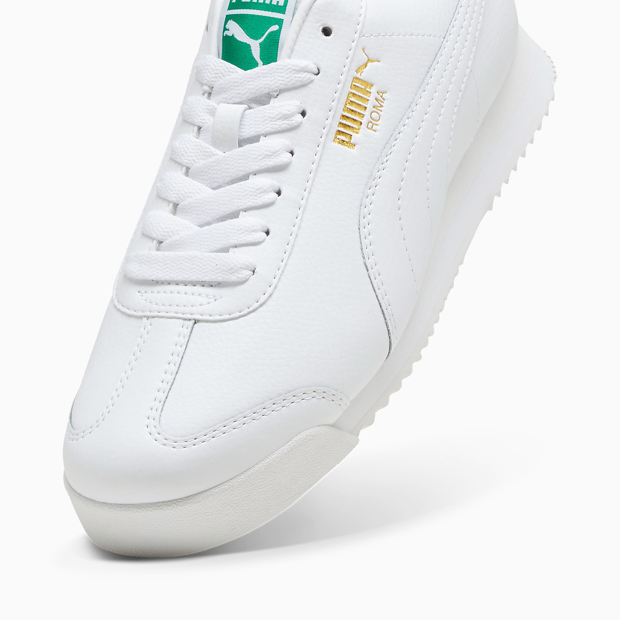 Roma 24 UNISEX Ayakkabı - PUMA White-Archive Green - 396868_03 - Görsel 6