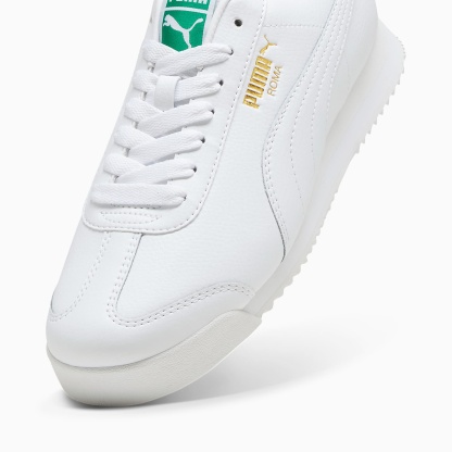 Roma 24 UNISEX Ayakkabı - PUMA White-Archive Green - 396868_03 - Görsel 6