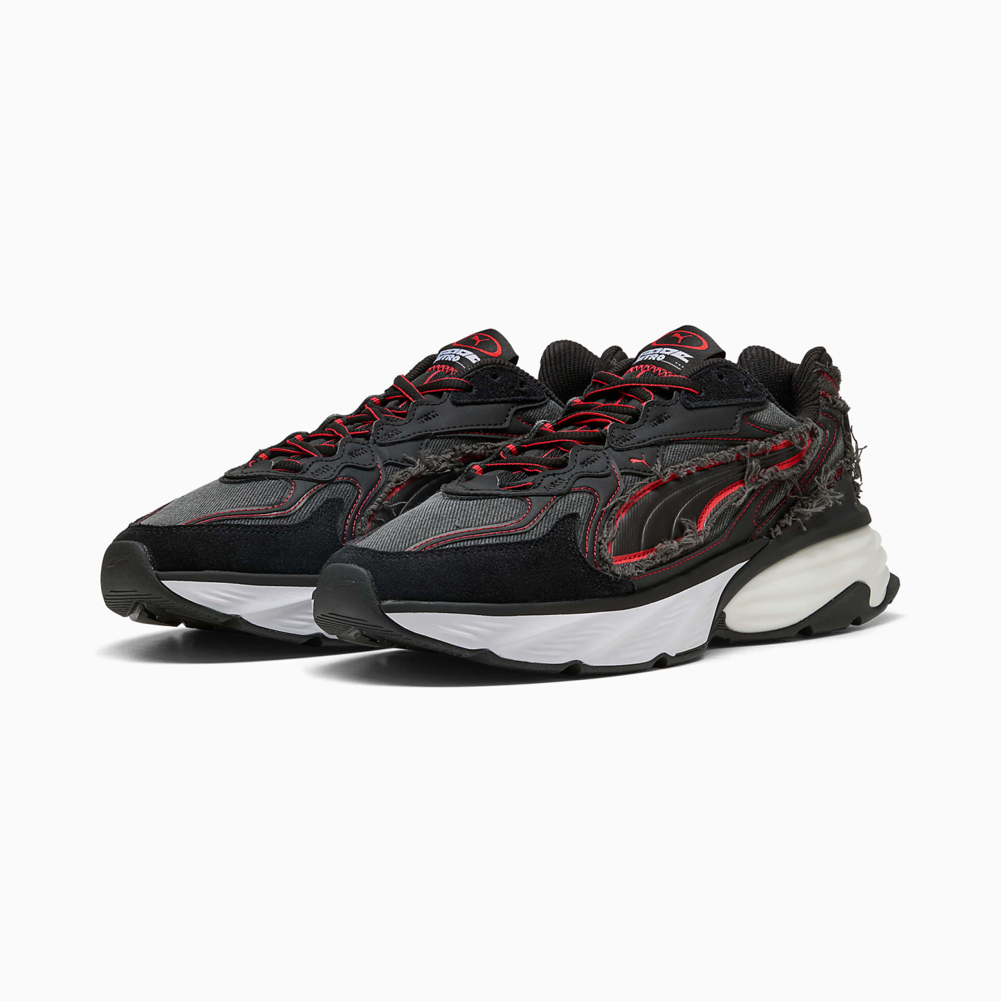 F1® Fade NITRO UNISEX Ayakkabı - PUMA Black-Pop Red - 309386_01 - Görsel 4