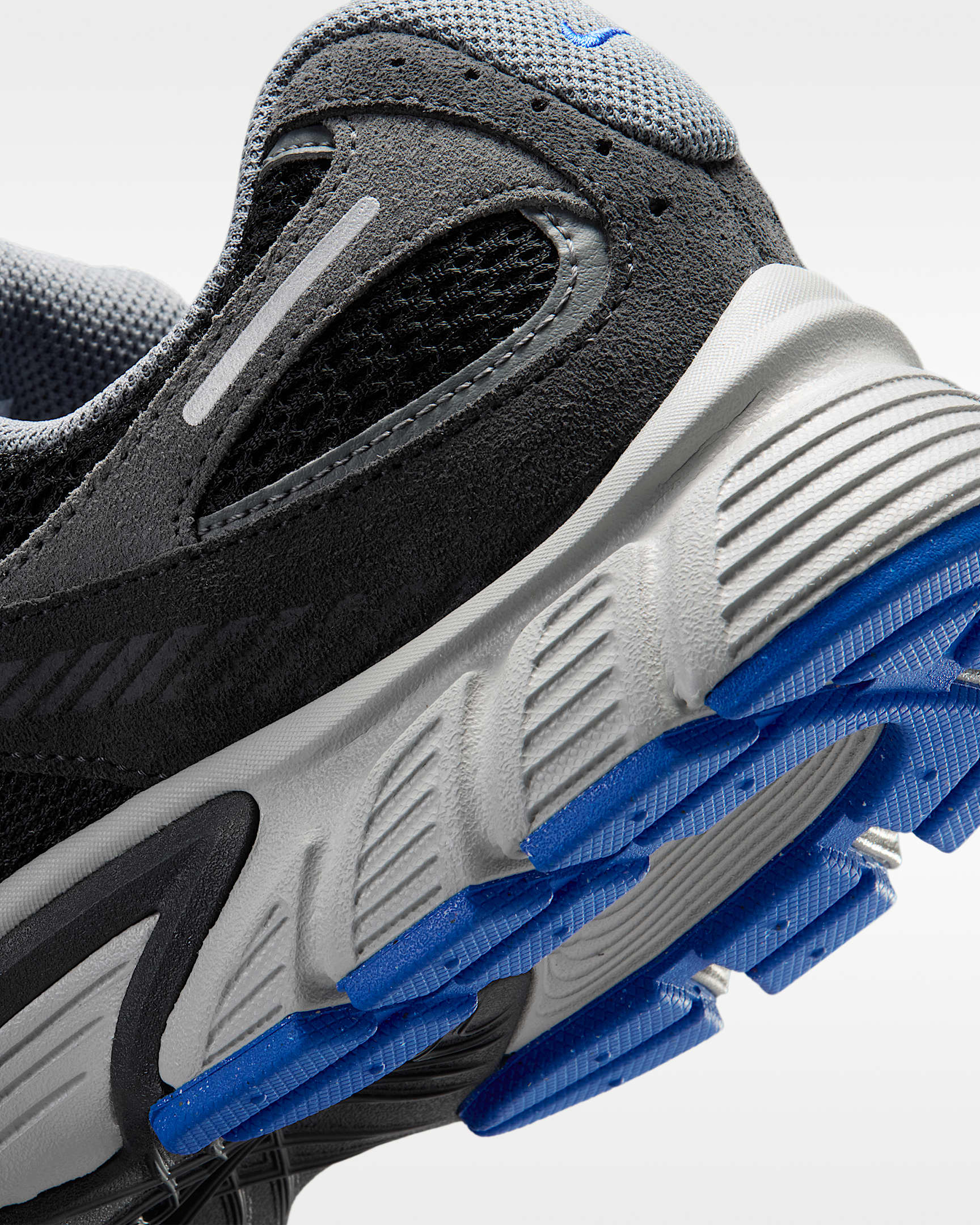 Nike V5 RNR Suede Erkek Ayakkabısı - Smoke Grey/Anthracite/Racer Blue/Siyah