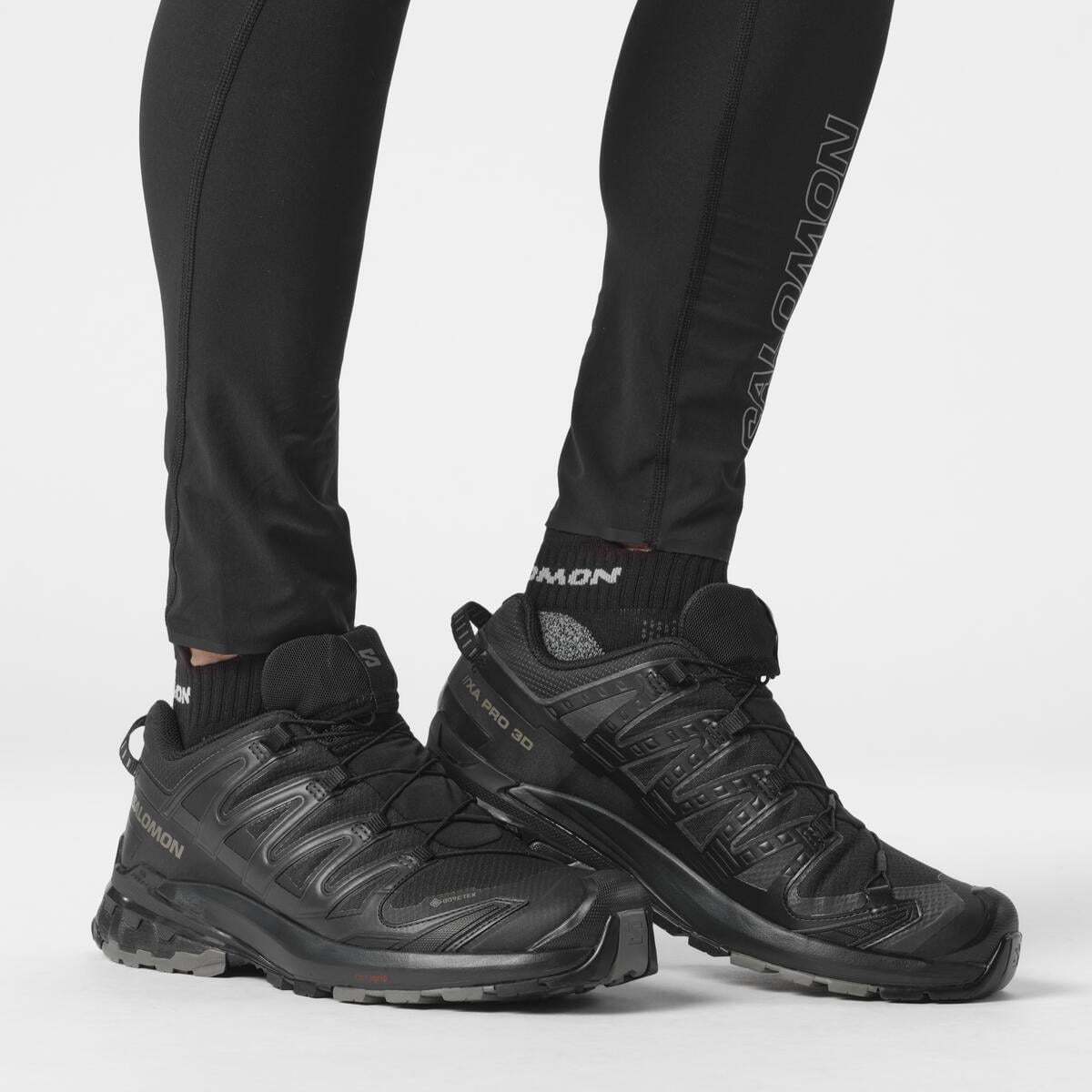 Salomon XA PRO 3D V9 GORE-TEX Erkek Outdoor Ayakkabı Turbulence L47817500 - Siyah - L47270100 - image 8