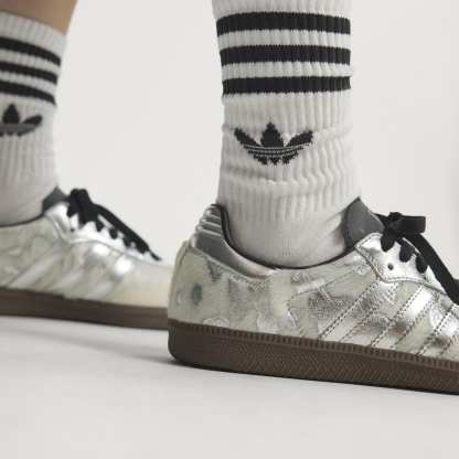 SAMBA OG AYAKKABI - Cream White / Silver Metallic / Core Black - KJ2314 - Görsel 8