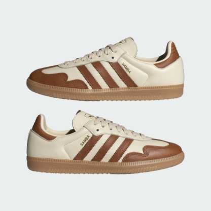SAMBA OG AYAKKABI - Wonder White / Dusky Bronze / Gold Metallic - KJ0996 - Görsel 7