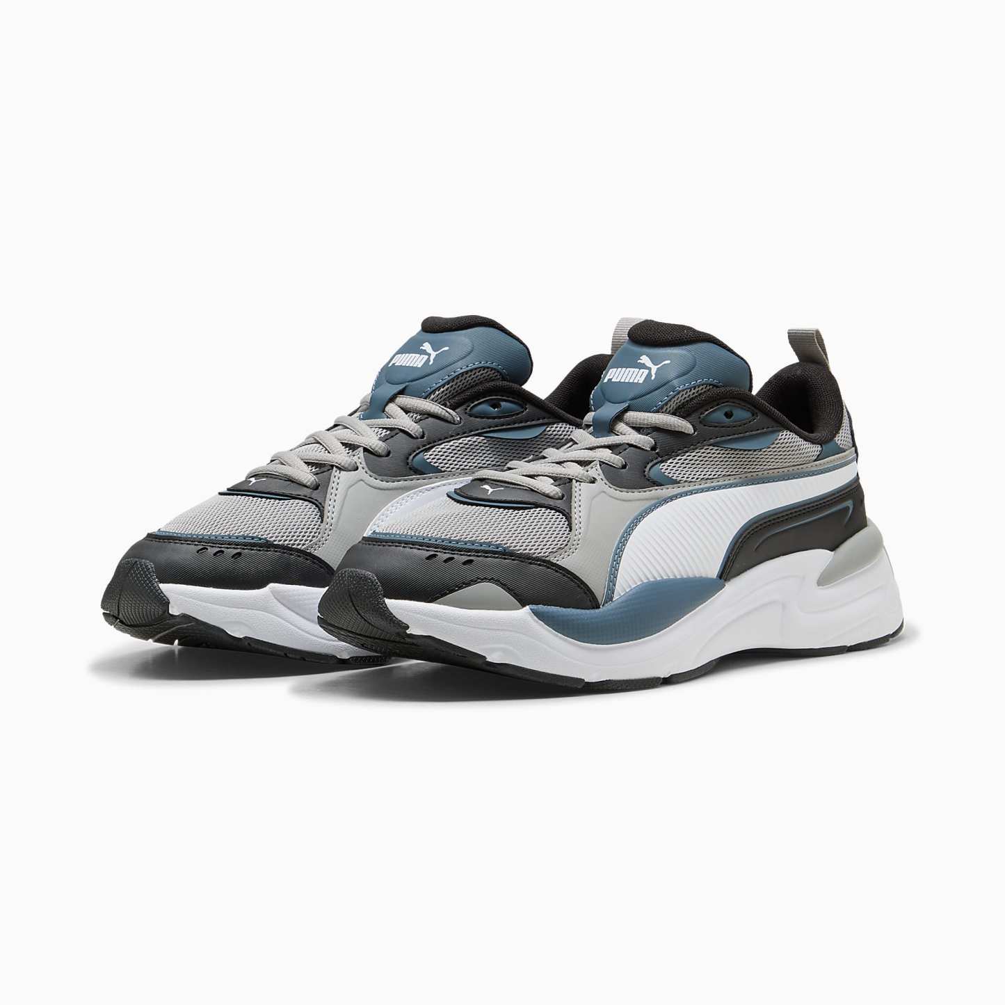 X-Ray 4 UNISEX Ayakkabı - Gray Echo-PUMA White-PUMA Black - 404747_11 - Görsel 2