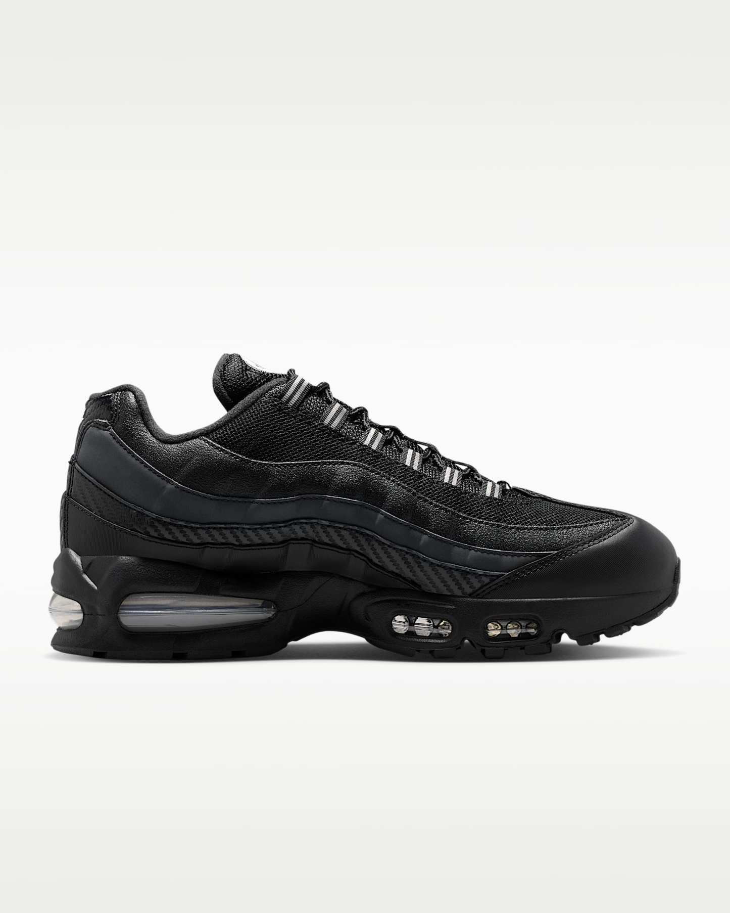 Nike Air Max 95 Big Bubble Erkek Ayakkabısı - Siyah/Metallic Silver/Cool Grey/Beyaz